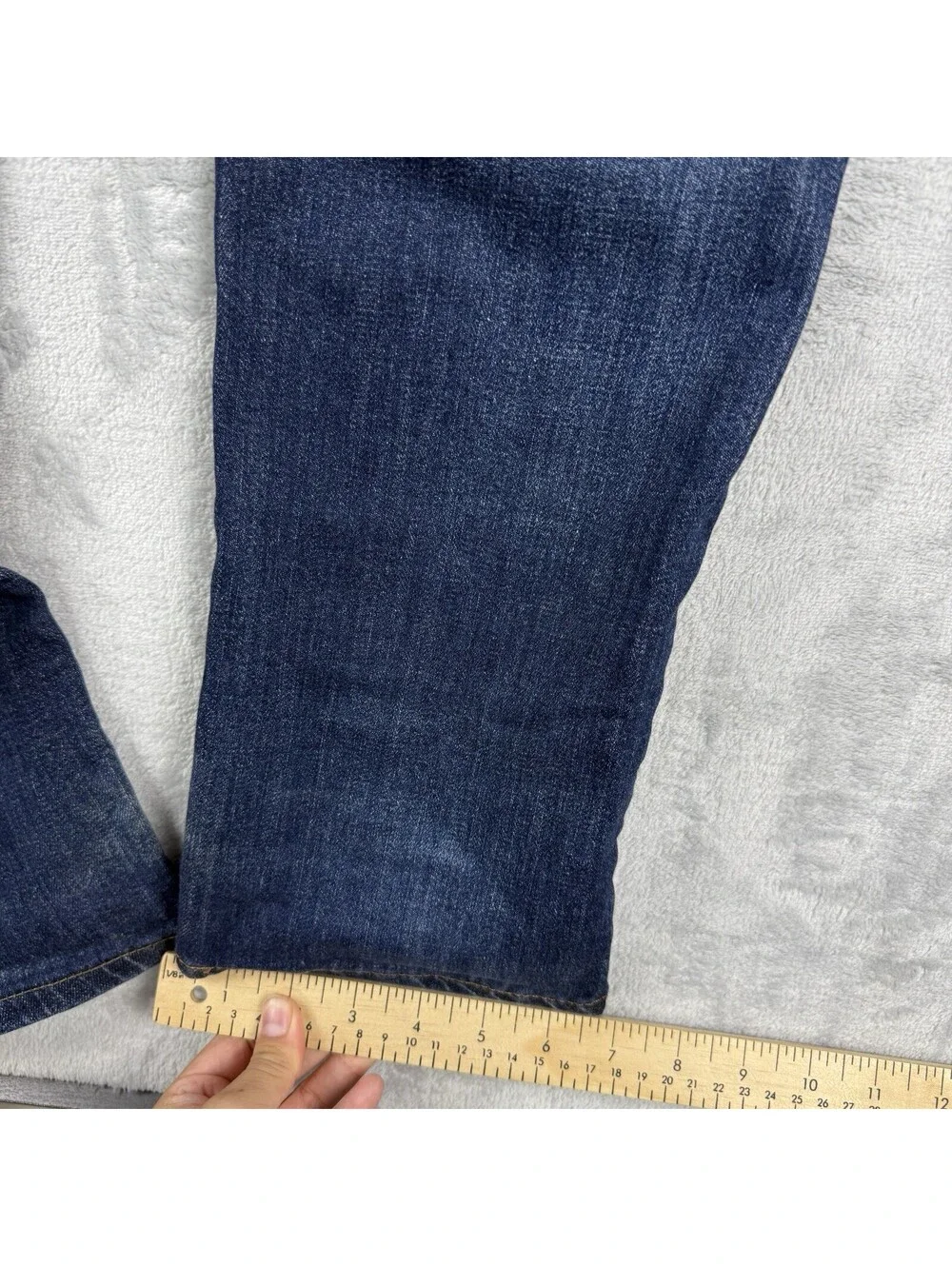 Naked & Famous Men Super Skinny Guy Silk Stretch Indigo Jeans W31 Grunge Preppy
